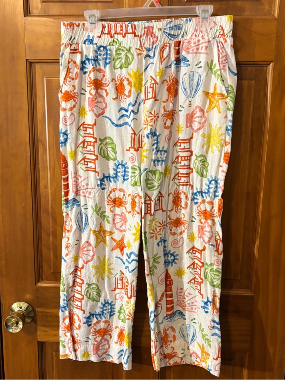 Panama Jack Coastal Wide-Leg Lounge Pants